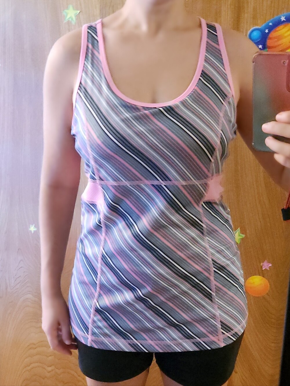 Tek Gear Fitness Tank With Built In Bra - Picture 3 of 11